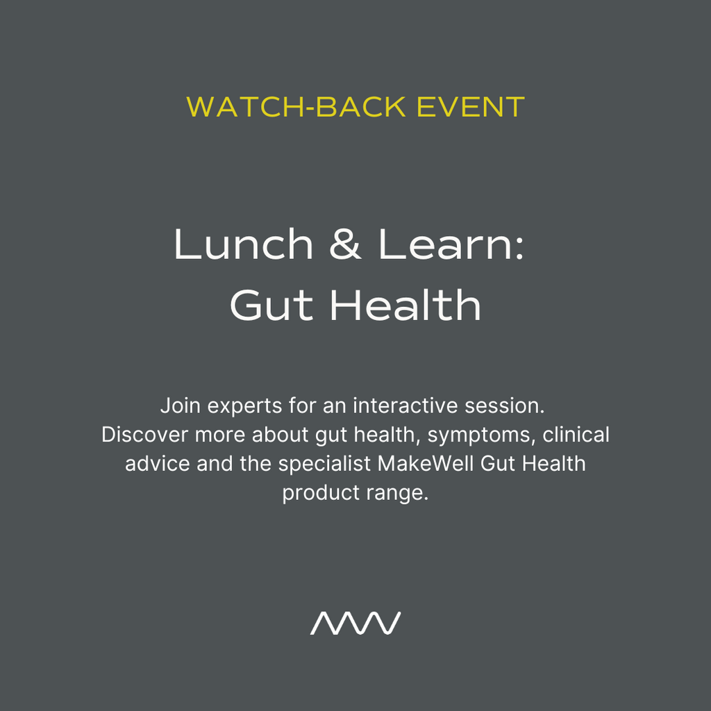 Lunch & Learn Webinar: Gut Health Insights with Dr. Carsten Nicolaus