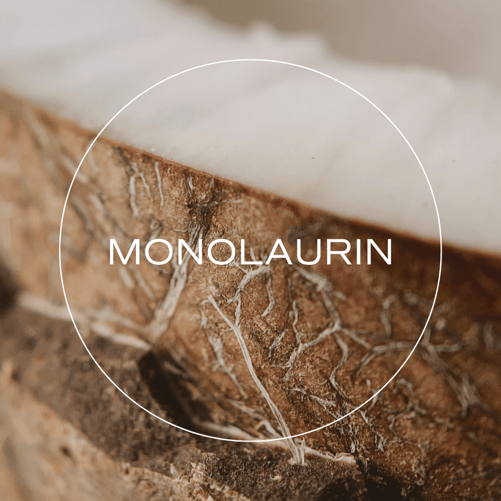 Monoluarin with coconut in background